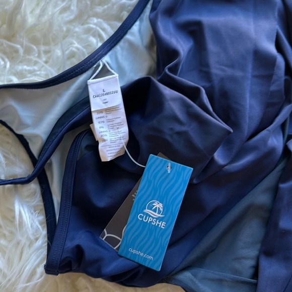 NWT CUPSHE Women’s One Piece Tummy Control Bathing Suit - Picture 14 of 15